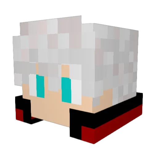rickvanbree Minecraft avatar head, 3D render