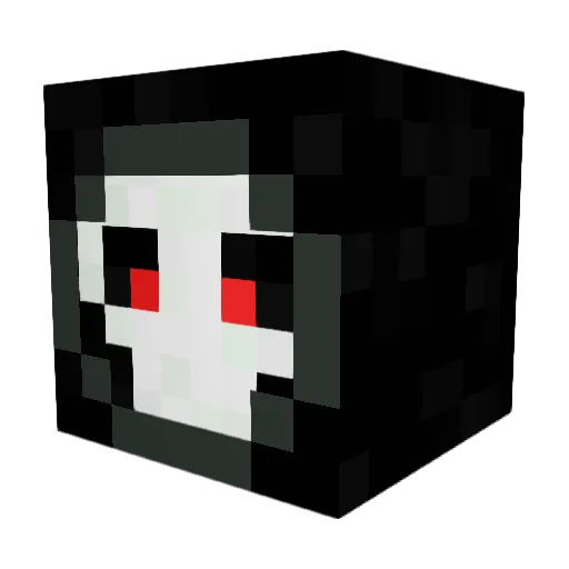 ricky0701 Minecraft avatar head, 3D render