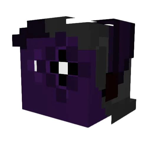 ricky4075 Minecraft avatar head, 3D render