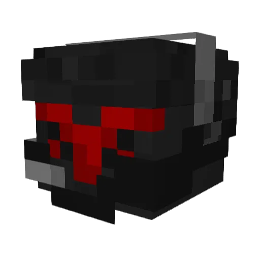 ricleo Minecraft avatar head, 3D render