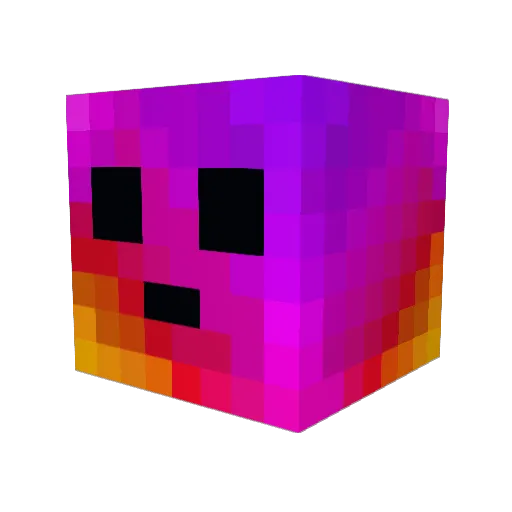 rico008 Minecraft avatar head, 3D render