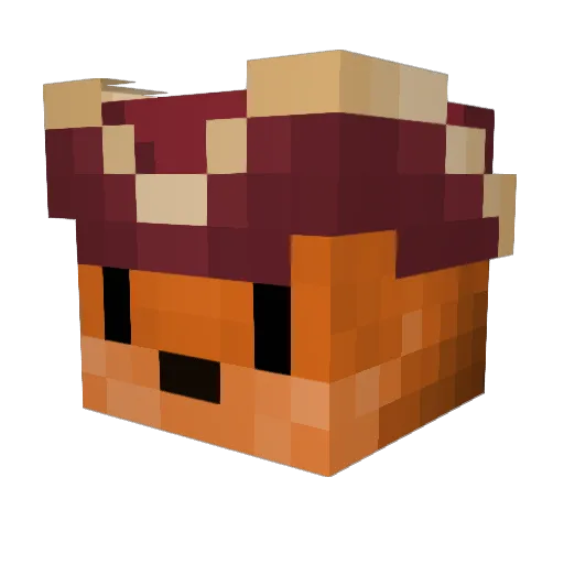 rico_1ch Minecraft avatar head, 3D render