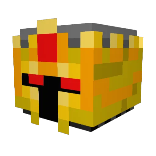 riddicc Minecraft avatar head, 3D render