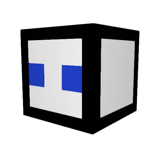 ridge121 Minecraft avatar head, 3D render