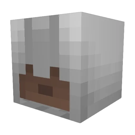 riegel2rebuild Minecraft avatar head, 3D render