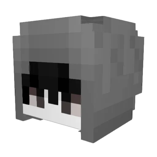 riftshred Minecraft avatar head, 3D render