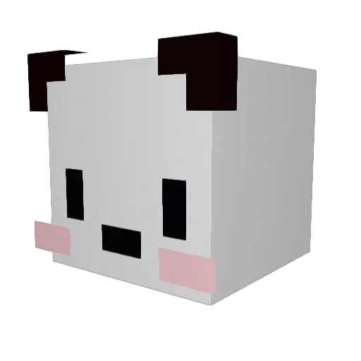 riftyw Minecraft avatar head, 3D render