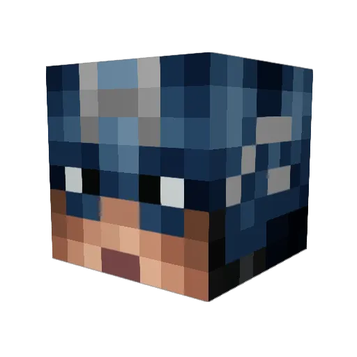 riger122 Minecraft avatar head, 3D render