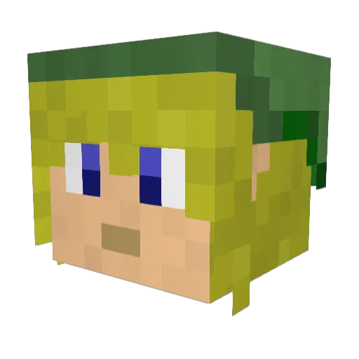 righthand1230 Minecraft avatar head, 3D render