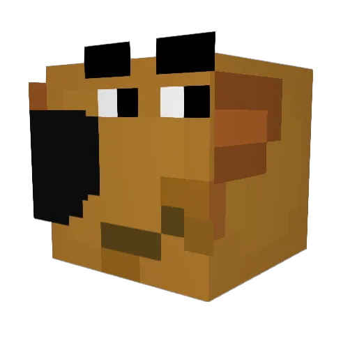 rihardz0 Minecraft avatar head, 3D render