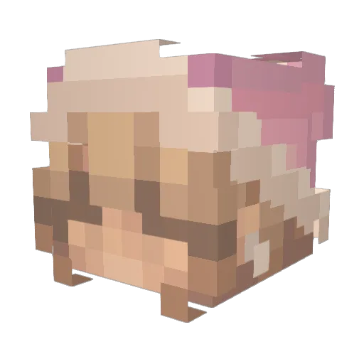 rihaynes06 Minecraft avatar head, 3D render
