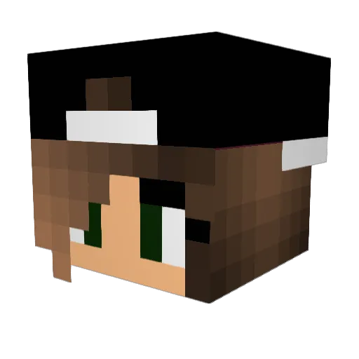 rikbla04 Minecraft avatar head, 3D render