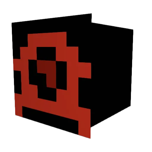 rikkiboy Minecraft avatar head, 3D render