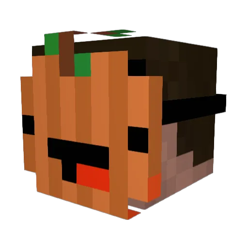 rikoss122 Minecraft avatar head, 3D render