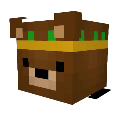 rikrust1 Minecraft avatar head, 3D render