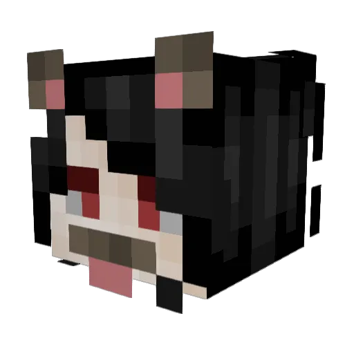 riktheboss09 Minecraft avatar head, 3D render