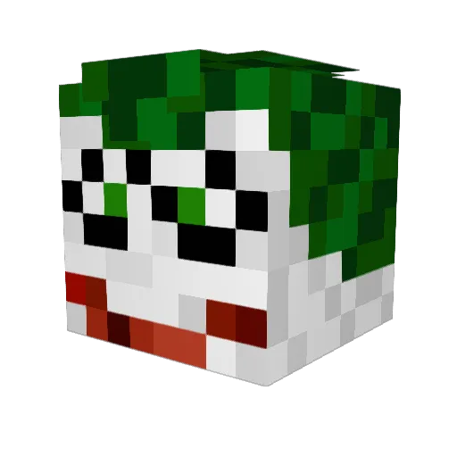 rikuo36 Minecraft avatar head, 3D render