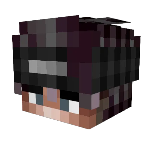 rikuto148 Minecraft avatar head, 3D render