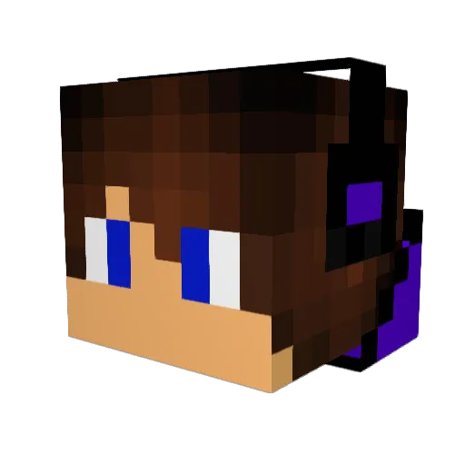 rikvanmook2002 Minecraft avatar head, 3D render