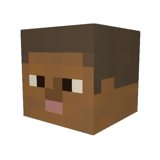 rileigh97 Minecraft avatar head, 3D render