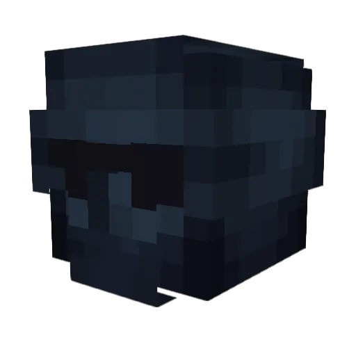 riles0408 Minecraft avatar head, 3D render