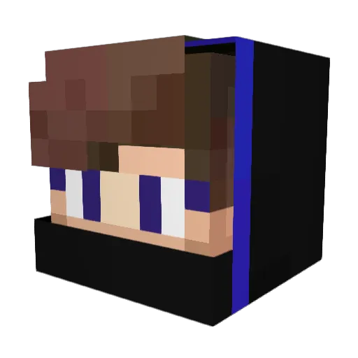 riley126587 Minecraft avatar head, 3D render