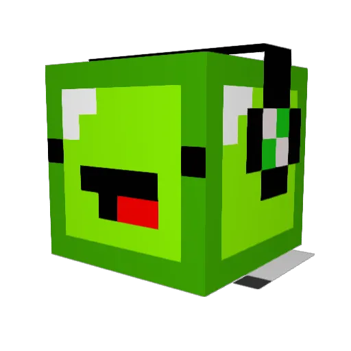 riley7022 Minecraft avatar head, 3D render