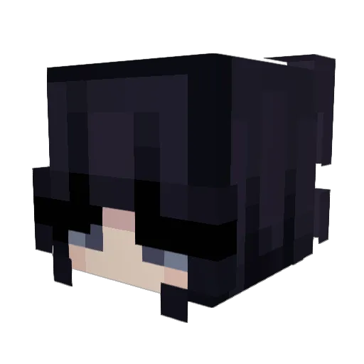 rileyao Minecraft avatar head, 3D render