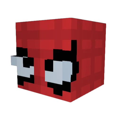 rilezfr Minecraft avatar head, 3D render