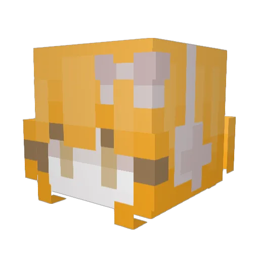 rilsi Minecraft avatar head, 3D render