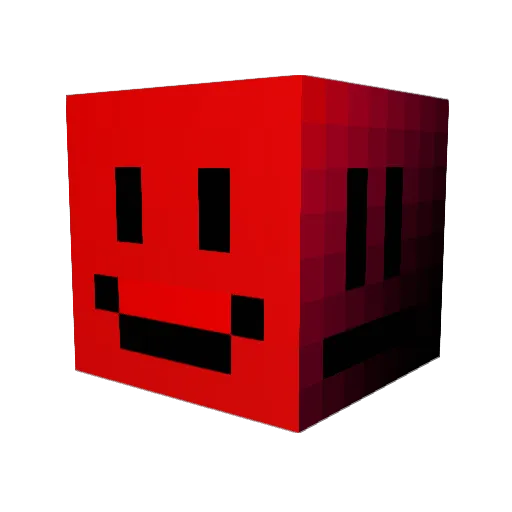 rin50jusu Minecraft avatar head, 3D render