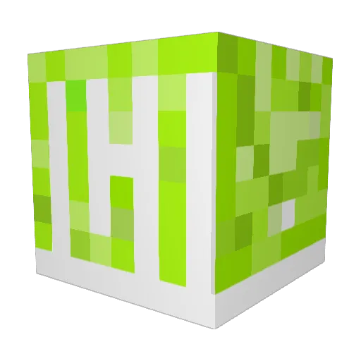 rinakur0 Minecraft avatar head, 3D render