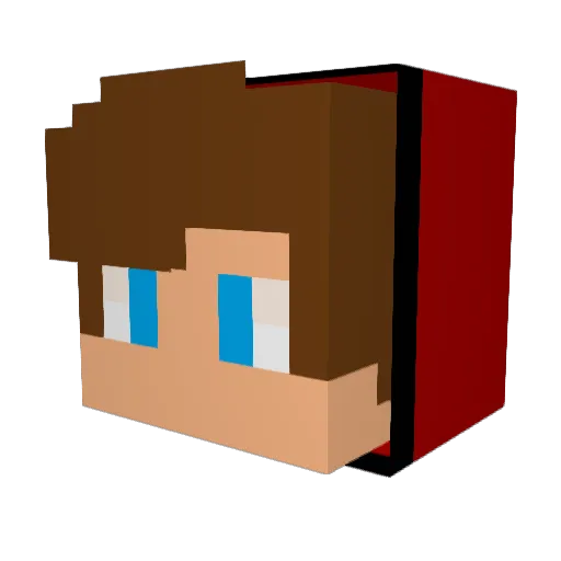 ringo0914 Minecraft avatar head, 3D render