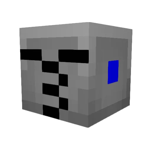 ringojam Minecraft avatar head, 3D render