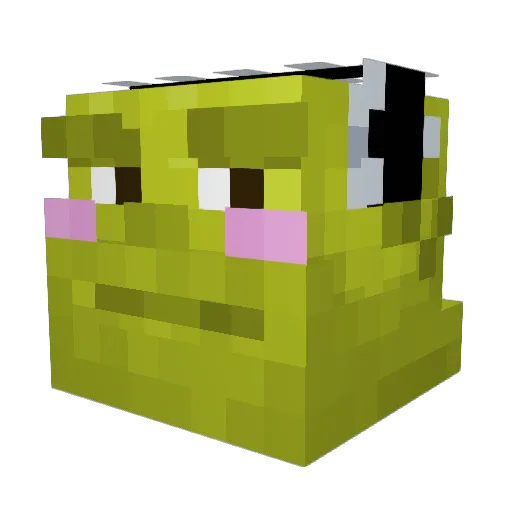 rinneeffer69 Minecraft avatar head, 3D render