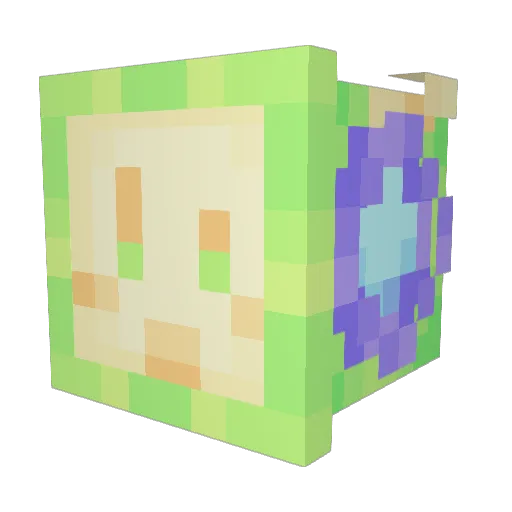 rinnyriin_ Minecraft avatar head, 3D render