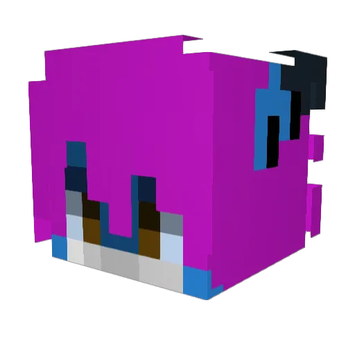 rioayabusa61 Minecraft avatar head, 3D render