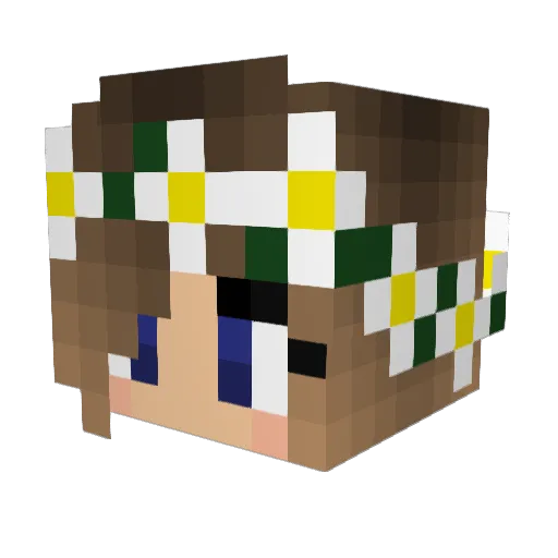 riolawrie09 Minecraft avatar head, 3D render