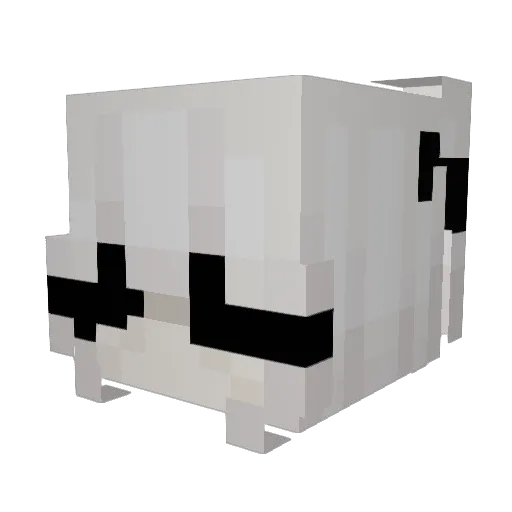 riot003 Minecraft avatar head, 3D render