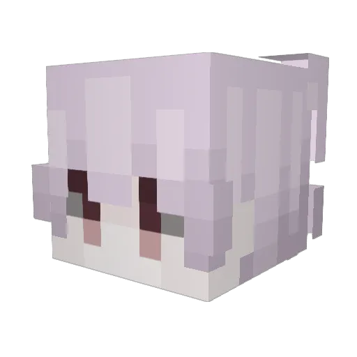rip1966 Minecraft avatar head, 3D render