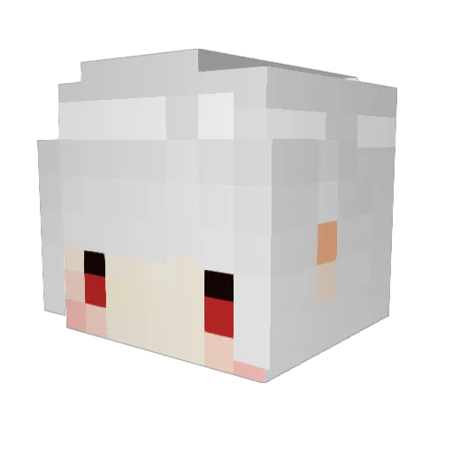 rip689 Minecraft avatar head, 3D render