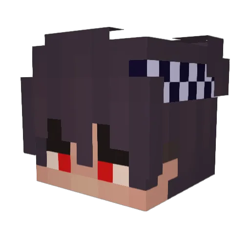 rip_marci Minecraft avatar head, 3D render