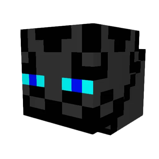 rip_taco Minecraft avatar head, 3D render