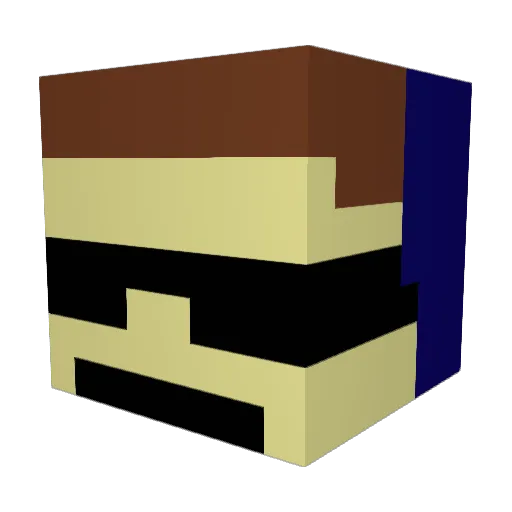 ripesquid Minecraft avatar head, 3D render