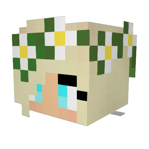 riply123 Minecraft avatar head, 3D render