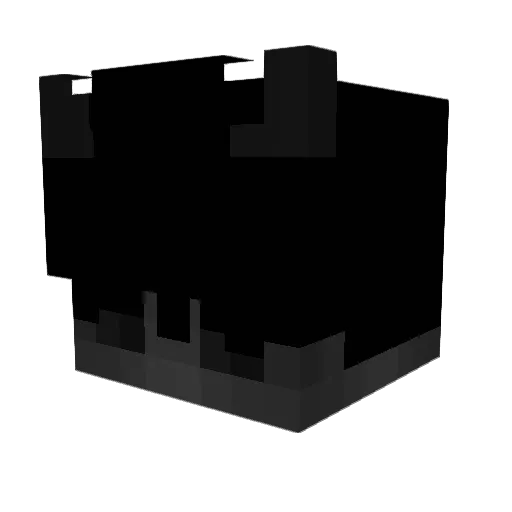 ripmaninextup Minecraft avatar head, 3D render