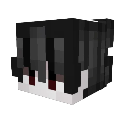 ripmark Minecraft avatar head, 3D render