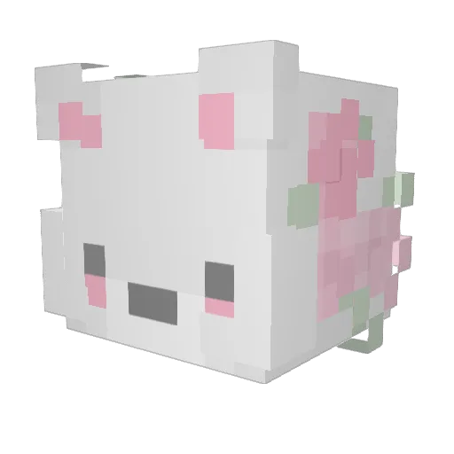 ripple_in_ocean Minecraft avatar head, 3D render