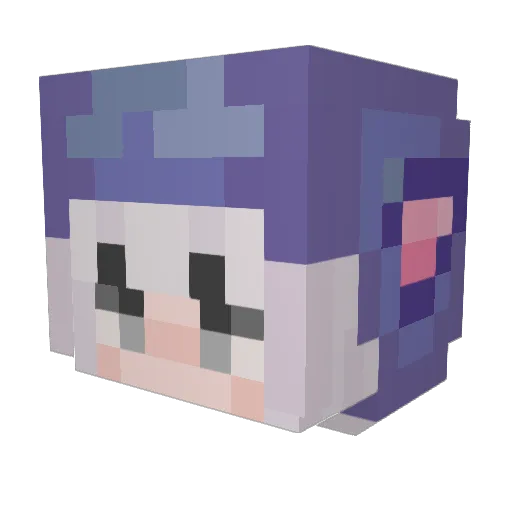 ripscarfo1 Minecraft avatar head, 3D render