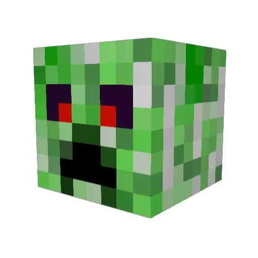 riri092003 Minecraft avatar head, 3D render
